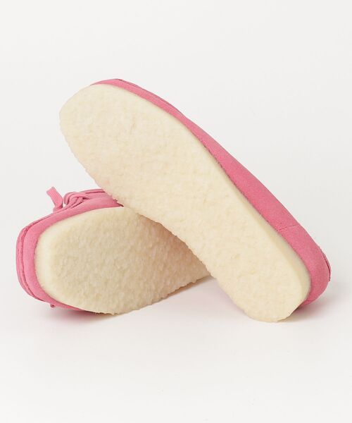 Clarks Originals(クラークスオリジナルズ)の「クラークス【Clarks】- ワラビー スエードレザーシューズ【Wallabee. (WOMENS) Pink Interest 26186511】(モカシン/デッキシューズ・レディース・ピンク・24.5cm/24.0cm/23.5cm)」の10枚目の写真