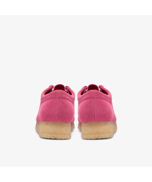 Clarks Originals(クラークスオリジナルズ)の「クラークス【Clarks】- ワラビー スエードレザーシューズ【Wallabee. (WOMENS) Pink Interest 26186511】(モカシン/デッキシューズ・レディース・ピンク・24.5cm/24.0cm/23.5cm)」の6枚目の写真