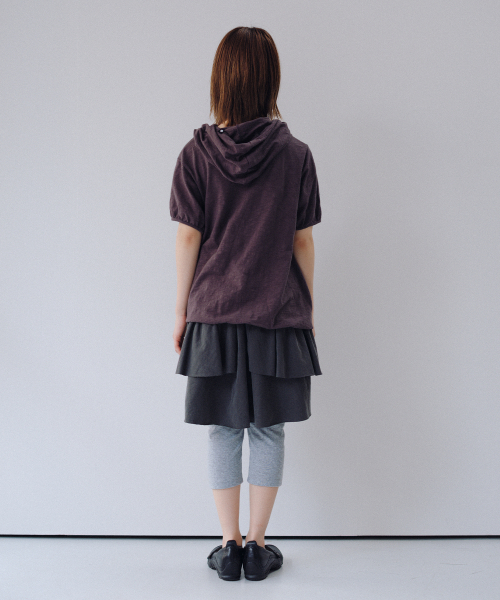 OHESHIO(オヘシオ)の「SLIM BUTTON POINT LEGGINGS, MELANGE(その他パンツ・レディース・その他・FREE)」の7枚目の写真