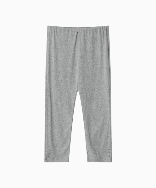 OHESHIO(オヘシオ)の「SLIM BUTTON POINT LEGGINGS, MELANGE(その他パンツ・レディース・その他・FREE)」の2枚目の写真