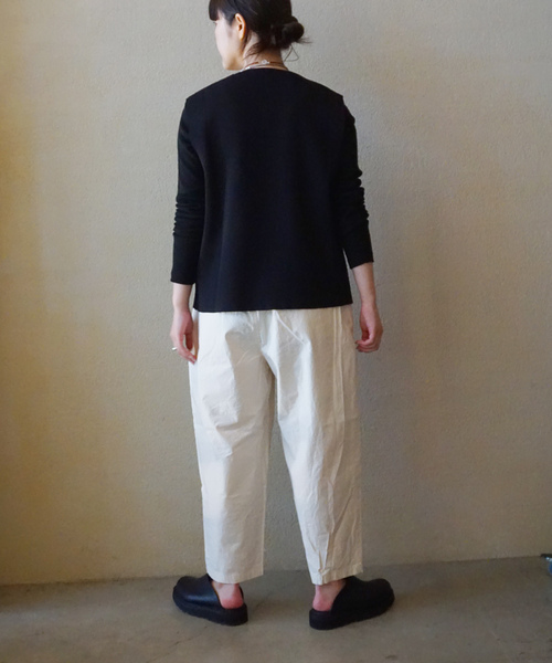 JOURNAL STANDARD LUXE（ジャーナルスタンダード　ラックス）の「ヴィンテージバフ グランディパンツ（その他パンツ・レディース・カーキ/アイボリー・LARGE/MEDIUM/SMALL）」の5枚目の写真