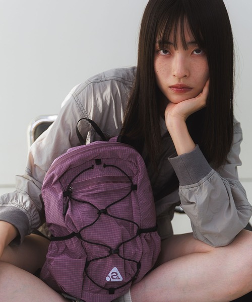 HEISAN(ハイサン)の「◇HEISAN◇ブランド直輸入正規品//折りたためる/パッカブル超軽量 コンパクト ポケット バッグ V2 ナイロン ULTRA-LIGHT COMPACT POCKET BAG V2 NYLON(バックパック/リュック・レディース・ブルー/グレー/パープル/ピンク・FREE)」の7枚目の写真