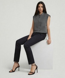 Meshy Binding Vest/メッシュジップアップベスト