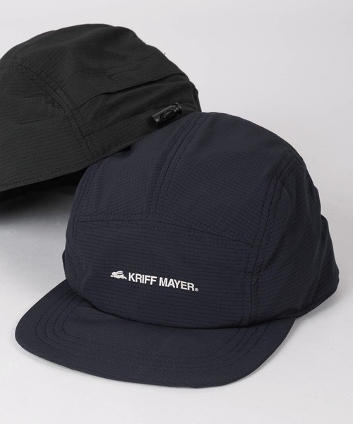 KRIFF MAYER(クリフメイヤー)の「【79】【KRIFF MAYER/クリフメイヤー】ロゴワンポイント ポケッタブル キャップ(キャップ・メンズ・ネイビー/ベージュ/ブラック・FREE)」の3枚目の写真