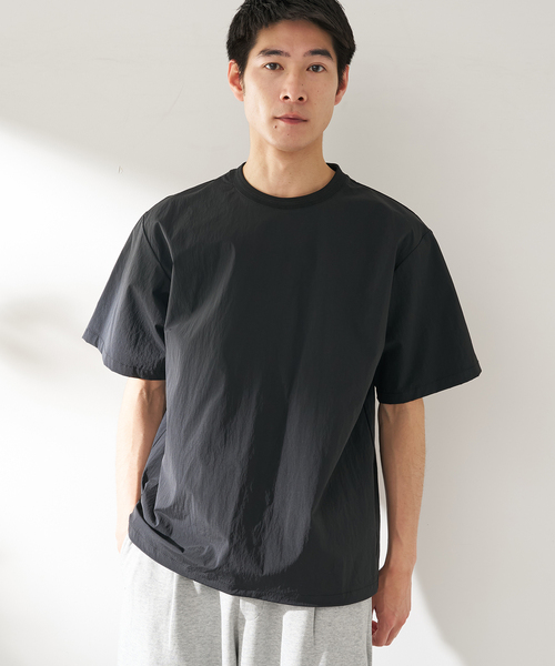B.C STOCK(ベーセーストック)の「Breeze Func T-Sh(Tシャツ/カットソー・メンズ・ブラック/カーキ・LARGE/MEDIUM)」の20枚目の写真