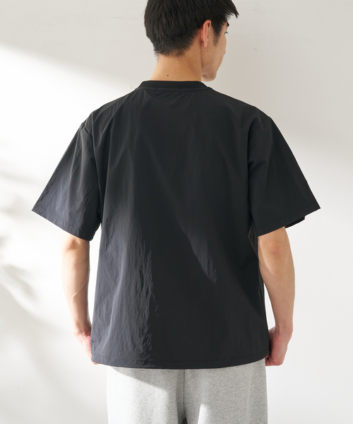B.C STOCK(ベーセーストック)の「Breeze Func T-Sh(Tシャツ/カットソー・メンズ・ブラック/カーキ・LARGE/MEDIUM)」の18枚目の写真