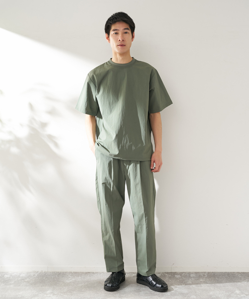 B.C STOCK(ベーセーストック)の「Breeze Func T-Sh(Tシャツ/カットソー・メンズ・ブラック/カーキ・LARGE/MEDIUM)」の14枚目の写真