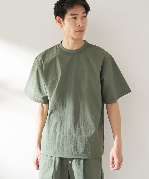 B.C STOCK(ベーセーストック)の「Breeze Func T-Sh(Tシャツ/カットソー・メンズ・ブラック/カーキ・LARGE/MEDIUM)」の13枚目の写真