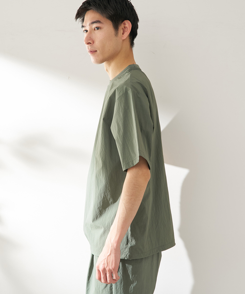 B.C STOCK(ベーセーストック)の「Breeze Func T-Sh(Tシャツ/カットソー・メンズ・ブラック/カーキ・LARGE/MEDIUM)」の12枚目の写真