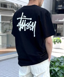 STUSSY（ステューシー）の「【STUSSY】ステューシー BASIC LOGO HALF T-SHIRTS ロゴ 半袖 Tシャツ（Tシャツ/カットソー）」