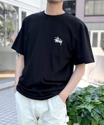 yield（イールド）の「【STUSSY】ステューシー BASIC LOGO HALF T-SHIRTS ロゴ 半袖 Tシャツ（Tシャツ/カットソー）」