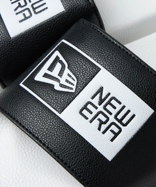 NEW ERA(ニューエラ)の「【NEW ERA】シャワーサンダル ボックスロゴ(サンダル・メンズ・ブラック×ホワイト・US8/US10/US9)」の5枚目の写真