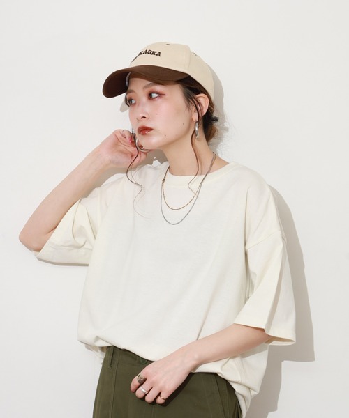 SO(エスオー)の「Tシャツ 半袖(Tシャツ/カットソー・レディース・スミクロ/アイボリー・FREE)」の22枚目の写真