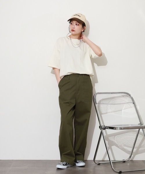 SO(エスオー)の「Tシャツ 半袖(Tシャツ/カットソー・レディース・スミクロ/アイボリー・FREE)」の18枚目の写真