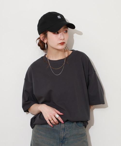 SO(エスオー)の「Tシャツ 半袖(Tシャツ/カットソー・レディース・スミクロ/アイボリー・FREE)」の13枚目の写真