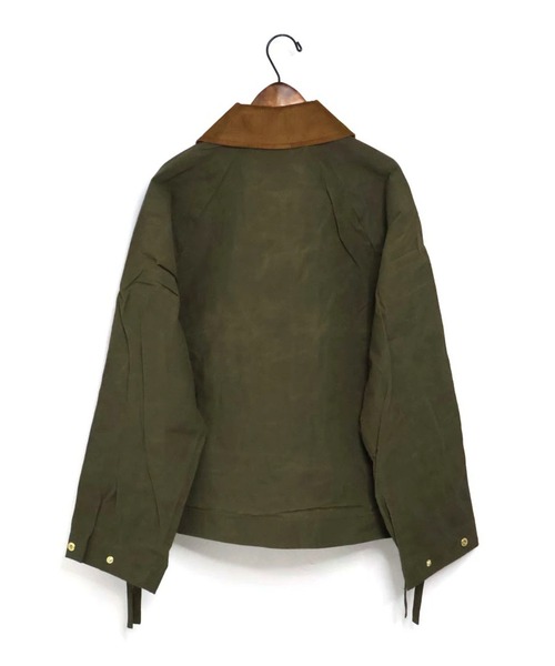 Barbour(バブアー)の「Barbour/バブアー MEDLAND SHOWERPROOF JACKET メドランド シャワープルーフ ジャケット 2026年 夏 夏服 秋服(ブルゾン・レディース・クリーム/オリーブ・8/10/12)」の14枚目の写真