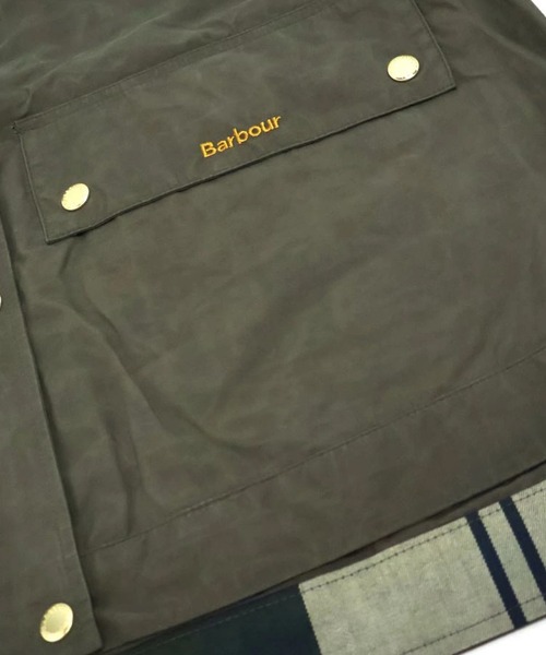 Barbour(バブアー)の「Barbour/バブアー MEDLAND SHOWERPROOF JACKET メドランド シャワープルーフ ジャケット 2026年 夏 夏服 秋服(ブルゾン・レディース・クリーム/オリーブ・8/10/12)」の8枚目の写真