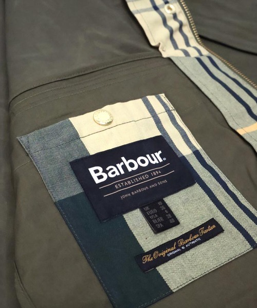 Barbour(バブアー)の「Barbour/バブアー MEDLAND SHOWERPROOF JACKET メドランド シャワープルーフ ジャケット 2026年 夏 夏服 秋服(ブルゾン・レディース・クリーム/オリーブ・8/10/12)」の4枚目の写真