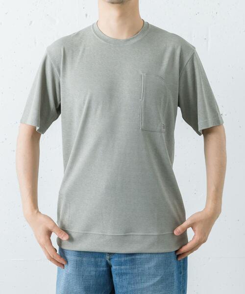 THE NORTH FACE（ザノースフェイス）の「THE NORTH FACE　SHORT-SLEEVE CREPE WEAVE T-SHIRTS（Tシャツ/カットソー・メンズ・パープル/ホワイト/ブラック/グレー・MEDIUM/LARGE/X-LARGE）」の17枚目の写真
