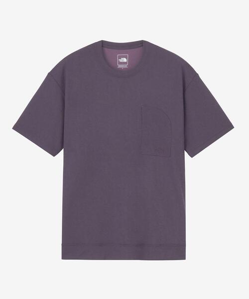 THE NORTH FACE（ザノースフェイス）の「THE NORTH FACE　SHORT-SLEEVE CREPE WEAVE T-SHIRTS（Tシャツ/カットソー・メンズ・パープル/ホワイト/ブラック/グレー・MEDIUM/LARGE/X-LARGE）」の11枚目の写真