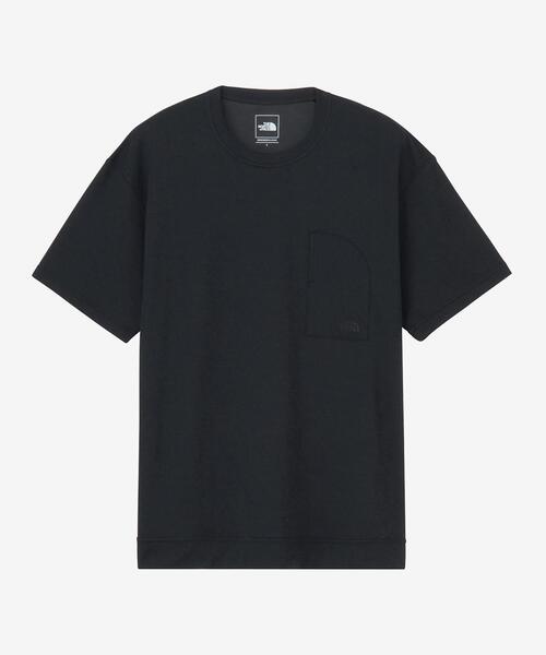 THE NORTH FACE（ザノースフェイス）の「THE NORTH FACE　SHORT-SLEEVE CREPE WEAVE T-SHIRTS（Tシャツ/カットソー・メンズ・パープル/ホワイト/ブラック/グレー・MEDIUM/LARGE/X-LARGE）」の9枚目の写真