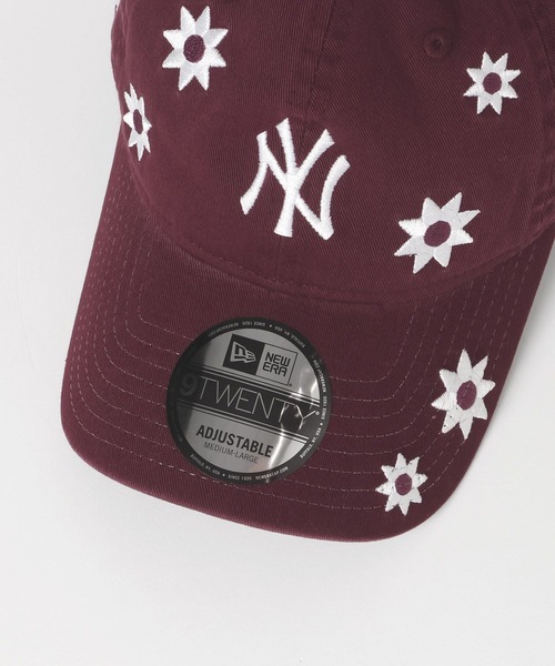LEPSIM(レプシィム)の「《ゆきは企画》【NEW ERA】フラワー刺繍キャップ 661009(キャップ・レディース・レッド/ベージュ/ブラック・ONE SIZE)」の6枚目の写真