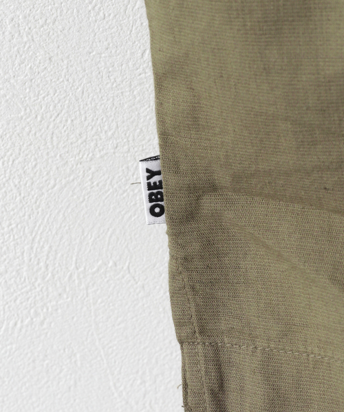OBEY(オベイ)の「OBEY / オベイ PERRY WOVEN(シャツ/ブラウス・メンズ・ブラウン/ホワイト・LARGE/MEDIUM)」の5枚目の写真