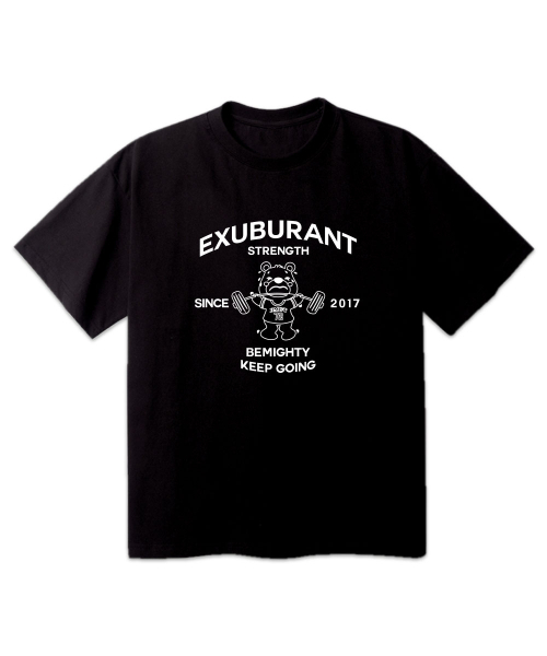 BEMIGHTY（ビーマイティー）の「キープゴーイング ベア オーバーサイズ 半袖Tシャツ [ダークグレー]（Tシャツ/カットソー・メンズ・その他・LARGE/X-LARGE/XX-LARGE）」の3枚目の写真