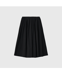 リーズコットンプレアロングスカート / LISE COTTON FLARE LONG SKIRT_2colors