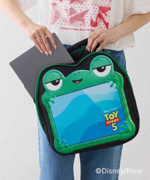 Disney(ディズニー)の「【TOY STORY/トイ・ストーリー】リリーパッドPC・タブレットバッグ(PC・タブレットケース・レディース・ブラック・ONE SIZE)」の1枚目の写真