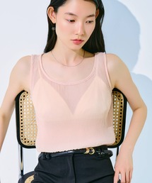 kiehtova | 【kiehtova】SOFT PLEATS SHEER TANK/ソフトプリーツシアータンク(タンクトップ)