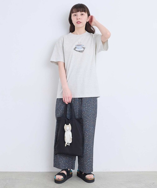l'atelier du savon(アトリエドサボン)の「ぬいぐるみみたいなネコバッグ(トートバッグ・レディース・グレー/グリーン/ブラック/サックスブルー・FREE)」の19枚目の写真
