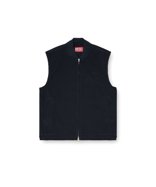 DIESEL（ディーゼル）の「メンズ スリーブレスジャケット J-TYPE-CO-SL（その他アウター・メンズ・ブラック系その他・48/44/52/50/46）」の6枚目の写真