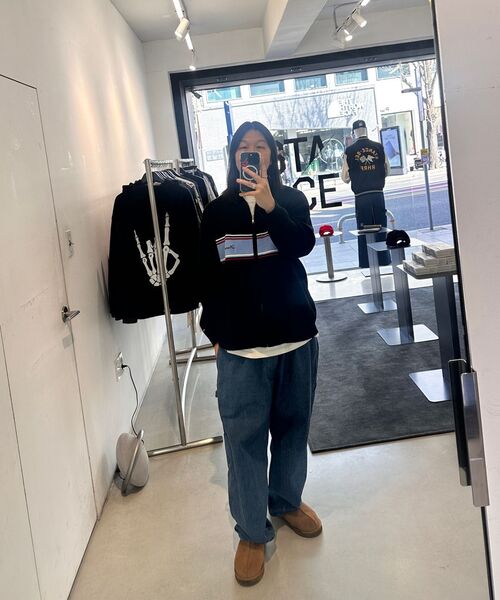 STANCE SEOUL(スタンス・ソウル)の「HORIZON ZIP-UP KNIT (BLACK)(ニット/セーター・レディース・その他・MEDIUM/SMALL)」の3枚目の写真