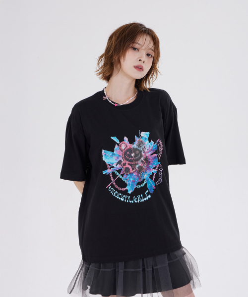DYSFUNCT(ディスファンクト)の「UNWANTED BEARS T-SHIRT(BLACK)(Tシャツ/カットソー・レディース・その他・SMALL/MEDIUM/LARGE)」の1枚目の写真