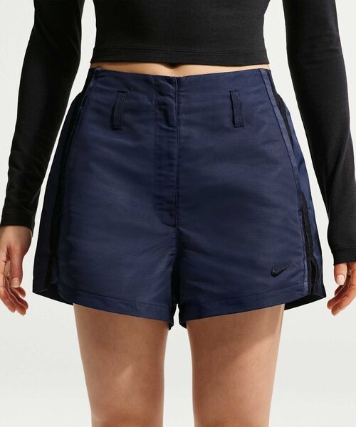 NIKE(ナイキ)の「ナイキ スポーツウェア ウィメンズ ハイウェスト 6cm ショートパンツ / Nike Sportswear Women's High-Waisted 2" Shorts IF0517-410 Midnight Navy(その他パンツ・レディース・ネイビー・XL/XS/L/M/S)」の5枚目の写真