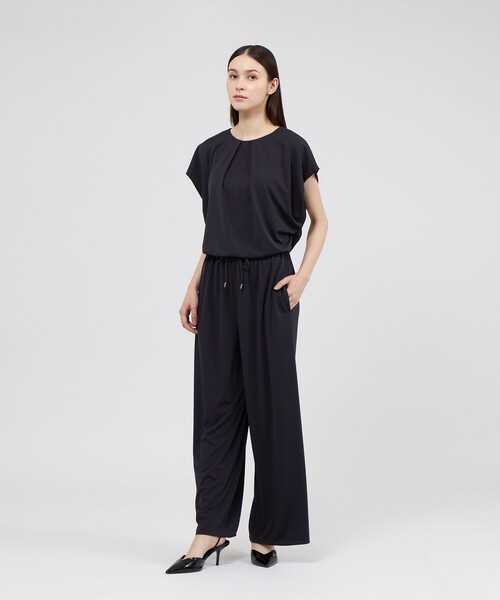 EPOCA(エポカ)の「ドライジャージー デザインカットソー(Tシャツ/カットソー・レディース・ブラウン系その他2/ネイビー・40)」の3枚目の写真