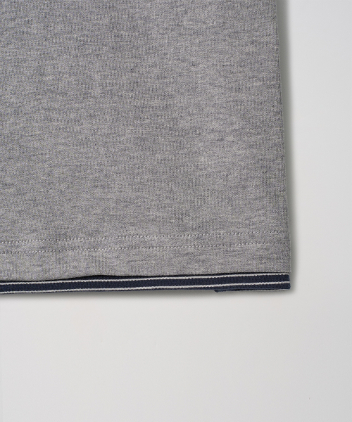 GARMENTS FAB(ガーメンツファブ)の「Hi Stripe Layered Tee (MELANGE GRAY)(Tシャツ/カットソー・レディース・その他・MEDIUM/LARGE)」の6枚目の写真