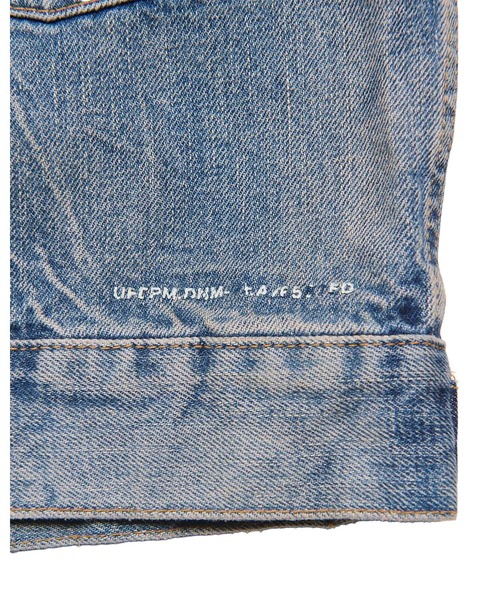uniform experiment(ユニフォームエクスペリメント)の「DAMAGED DENIM TRUCKER JACKET(デニムジャケット・メンズ・インディゴブルー・2/3/4/5/1)」の5枚目の写真