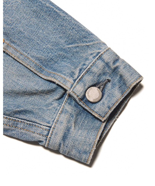 uniform experiment(ユニフォームエクスペリメント)の「DAMAGED DENIM TRUCKER JACKET(デニムジャケット・メンズ・インディゴブルー・2/3/4/5/1)」の8枚目の写真