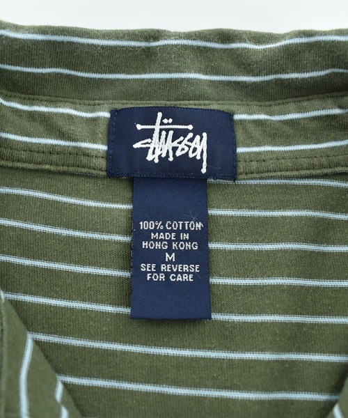 STUSSY(ステューシー)の「【USED】90’s Old Stussy ポロシャツ(シャツ/ブラウス・メンズ・オリーブ・MEDIUM)」の5枚目の写真