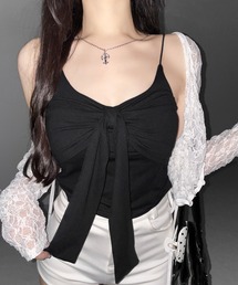【 3color 】ビッグリボンキャミソール/ BIG ribbon camisole
