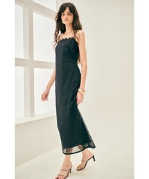 Joanna Lace Dress サークルパターンレースドレス