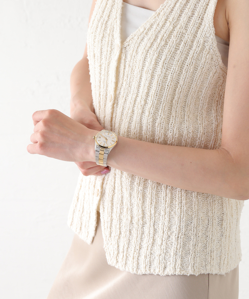 VAGUE WATCH CO.(ヴォーグウォッチカンパニー)の「VAGUE WATCH CO. Every-One-Date Combination(アナログ腕時計・レディース・シルバー・FREE)」の3枚目の写真
