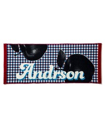 Kinetics（キネティクス）の「&RSON VACATION APPLE FACE TOWEL（アンダーソン バケーション アップル フェイスタオル）（インテリア雑貨）」
