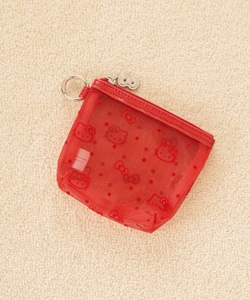 LOWRYS FARM(ローリーズファーム)の「【HELLO KITTY】DOTポーチS 669867 /GOODS(ポーチ・レディース・ブラック/ブラウン/レッド・FREE)」の3枚目の写真