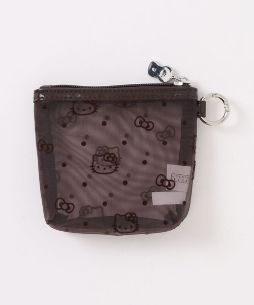 LOWRYS FARM(ローリーズファーム)の「【HELLO KITTY】DOTポーチS 669867 /GOODS(ポーチ・レディース・ブラック/ブラウン/レッド・FREE)」の2枚目の写真