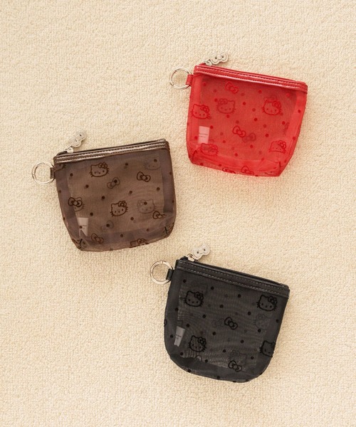 LOWRYS FARM(ローリーズファーム)の「【HELLO KITTY】DOTポーチS 669867 /GOODS(ポーチ・レディース・ブラック/ブラウン/レッド・FREE)」の5枚目の写真