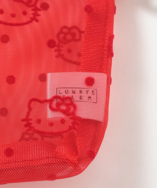 LOWRYS FARM(ローリーズファーム)の「【HELLO KITTY】DOTポーチS 669867 /GOODS(ポーチ・レディース・ブラック/ブラウン/レッド・FREE)」の16枚目の写真