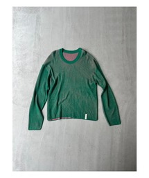 VACANCY（ヴァカンシー）の「プレーティング配色リブトップス/ユニセックス/新色追加（Tシャツ/カットソー）」